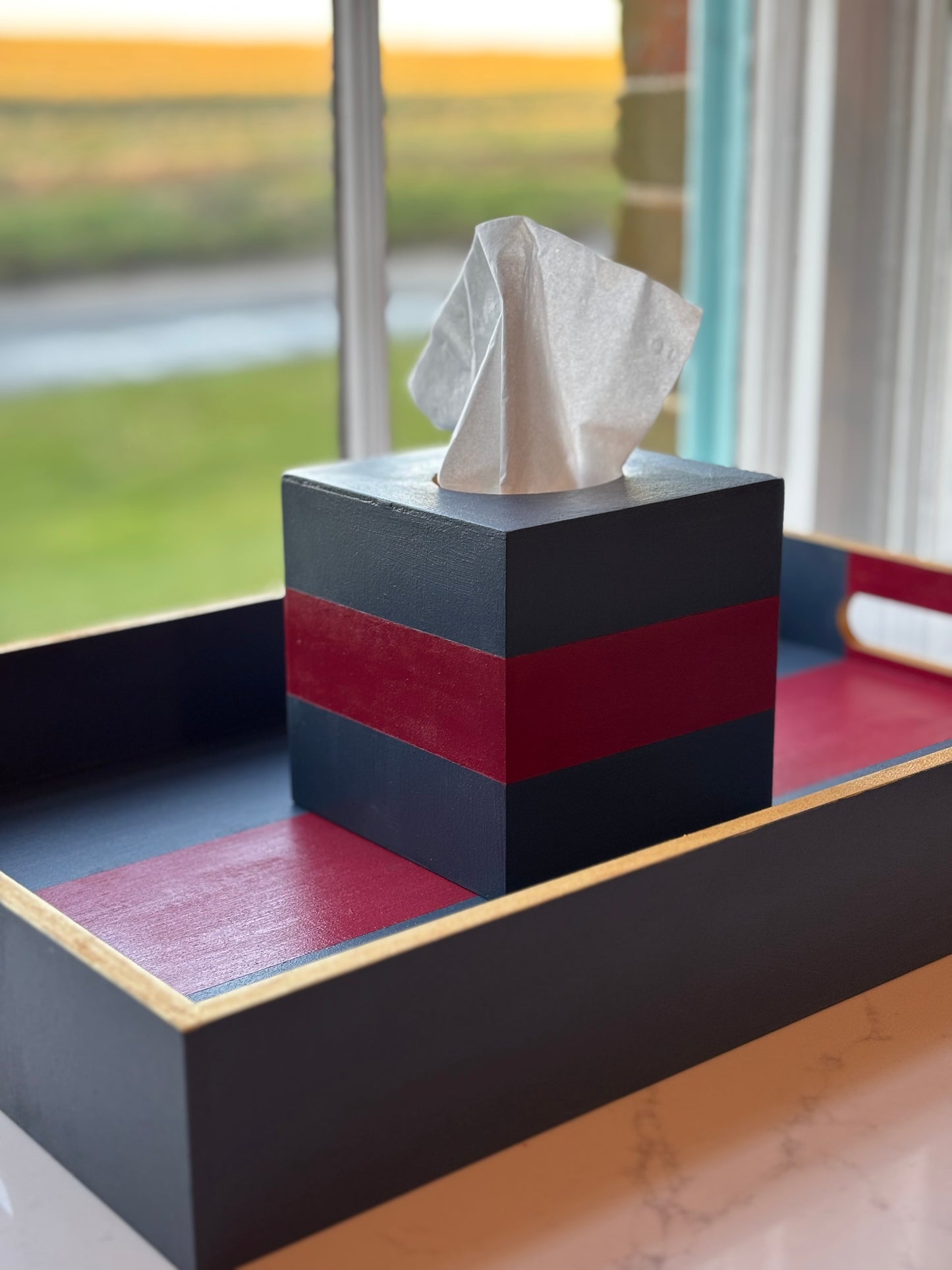 Military Tissue Box